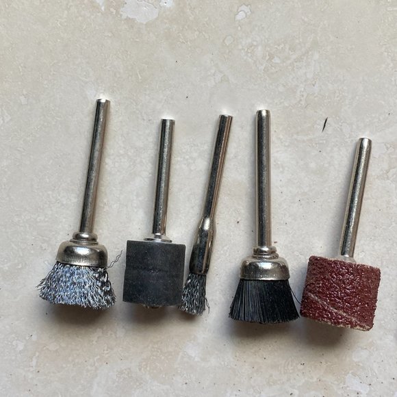 Electric Grind Rotary Drill Router Bits Tool Accessory Kit Set + Sand Paper Roll - Picture 2 of 4